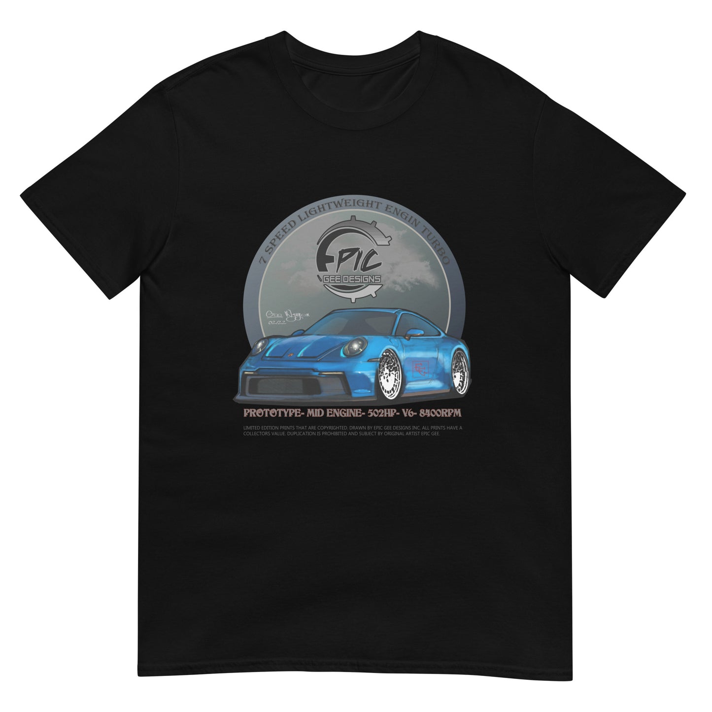 Car Design - 2022 PORSCHE 911 GT3 TURBO - by Epic Gee Designs.